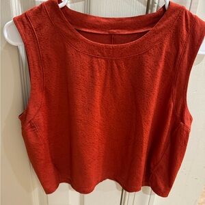 Lululemon rust colored tank